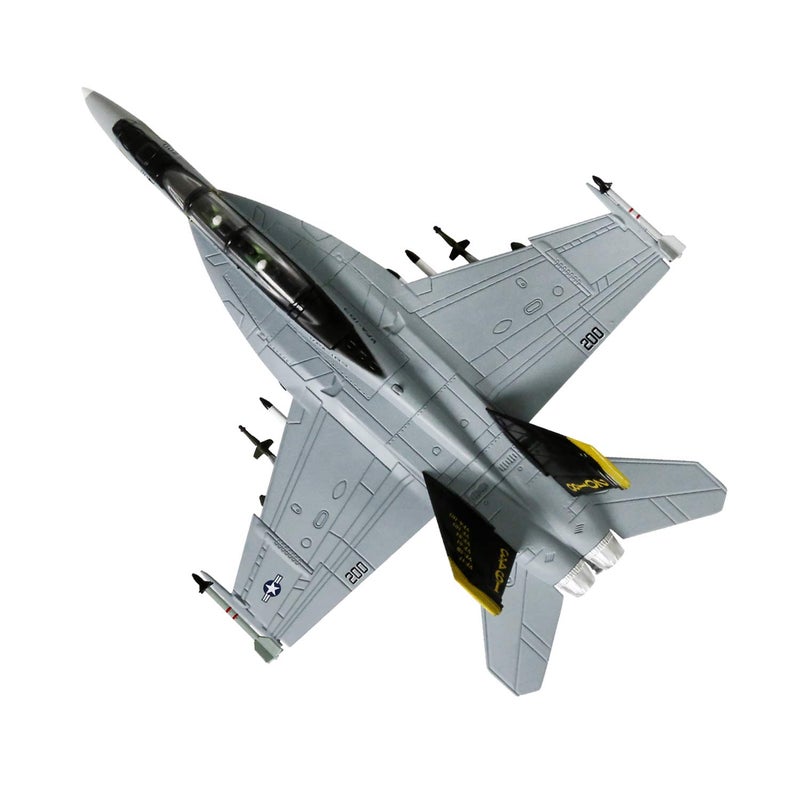 HANGHANG 1/100 Scale F/A-18 Hornet Strike Fighter Plane Metal Fighter Military Model Diecast Plane Model for Collection or Gift - Image 3
